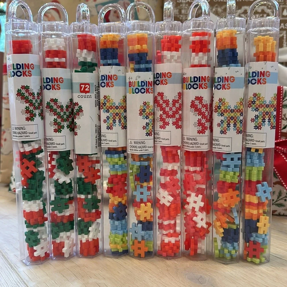 9 X target dollar spot puzzles building Christmas rainbow and valentines day mix